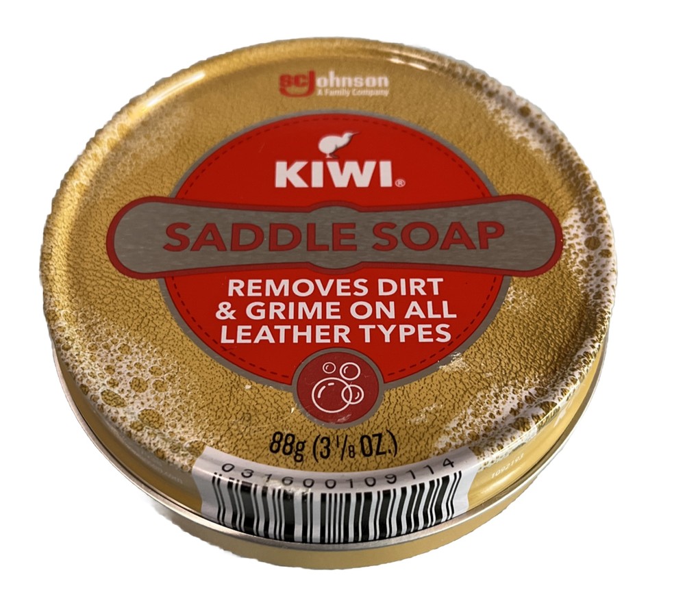 Kiwi SC Johnson Saddle Soap 3 1/8 Ounce Paste