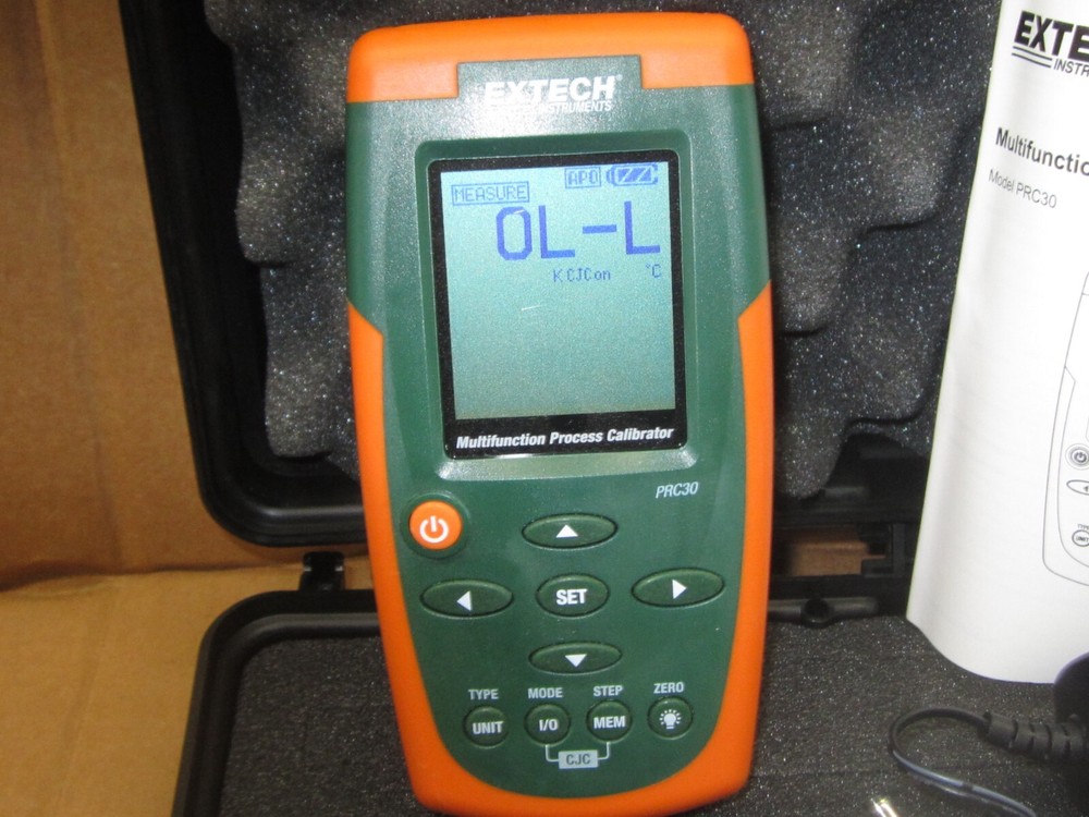 EXTECH PRC 30 NIST MULTIFUNCTION PROCESS CALIBRATOR