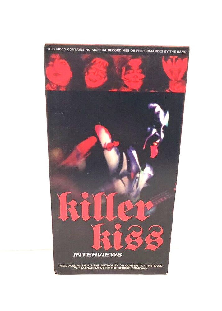 KISS Killer Kiss Interviews VHS 1999  Rock Doc Compilation  4505