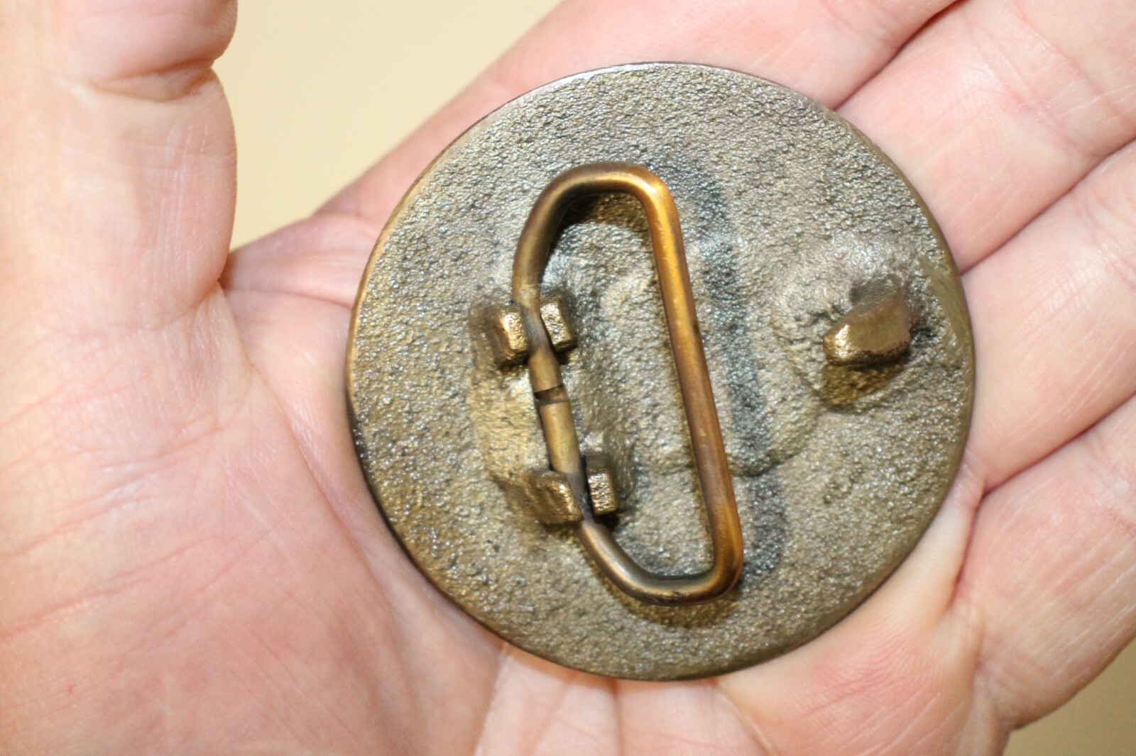 Antique Style Eagle Military Civil War US Army Belt Buckle Plate SOLID Brass