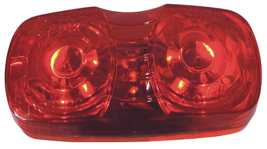 Grote G4602 Hi Count Square-Corner 13-Diode LED Clearance Marker Light