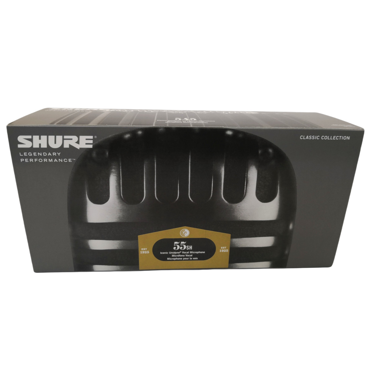 55SH  Microphone Vintage Style Mic  Series II Iconic Unidyne Dynamic Vocal Shure