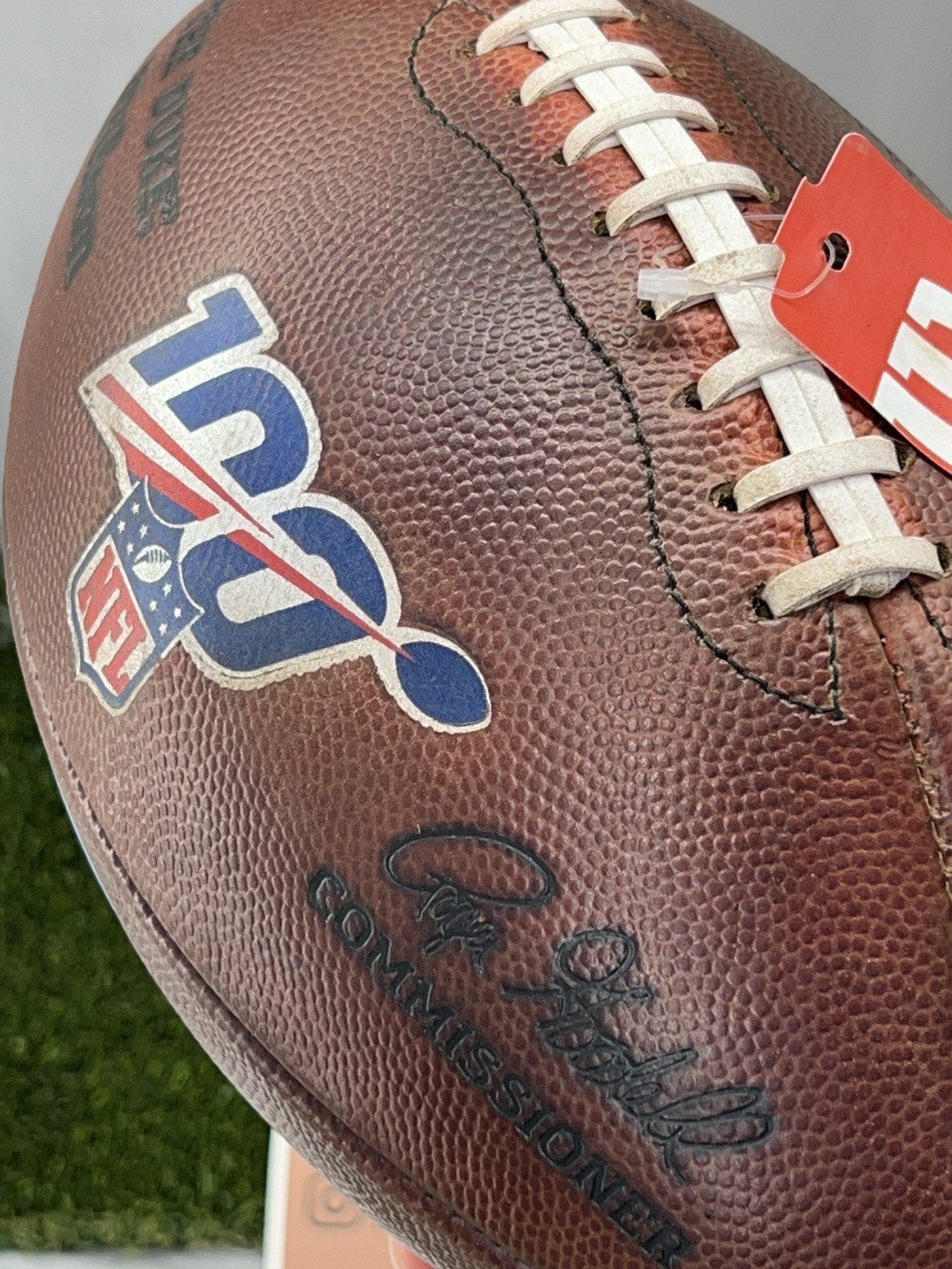 NFL100 "The Duke" Wilson Football - Carolina Panthers Game Prepped & Conditioned