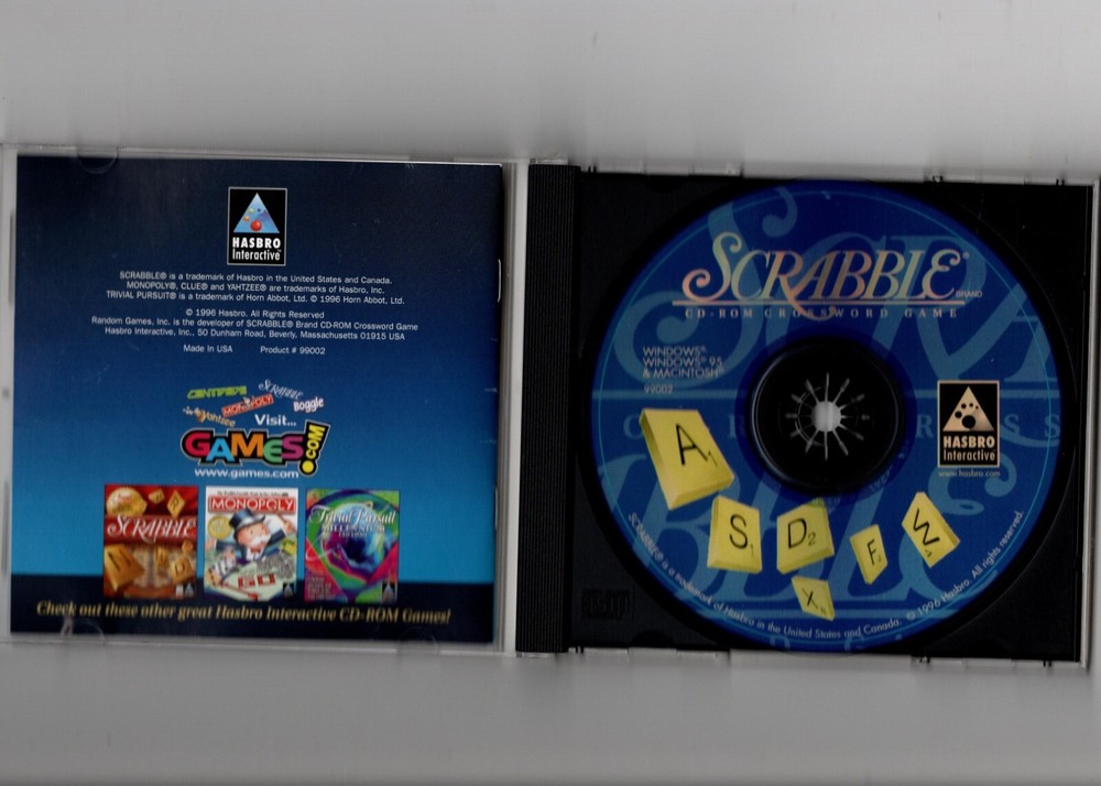 Vintage - Srabble - CD Rom Game