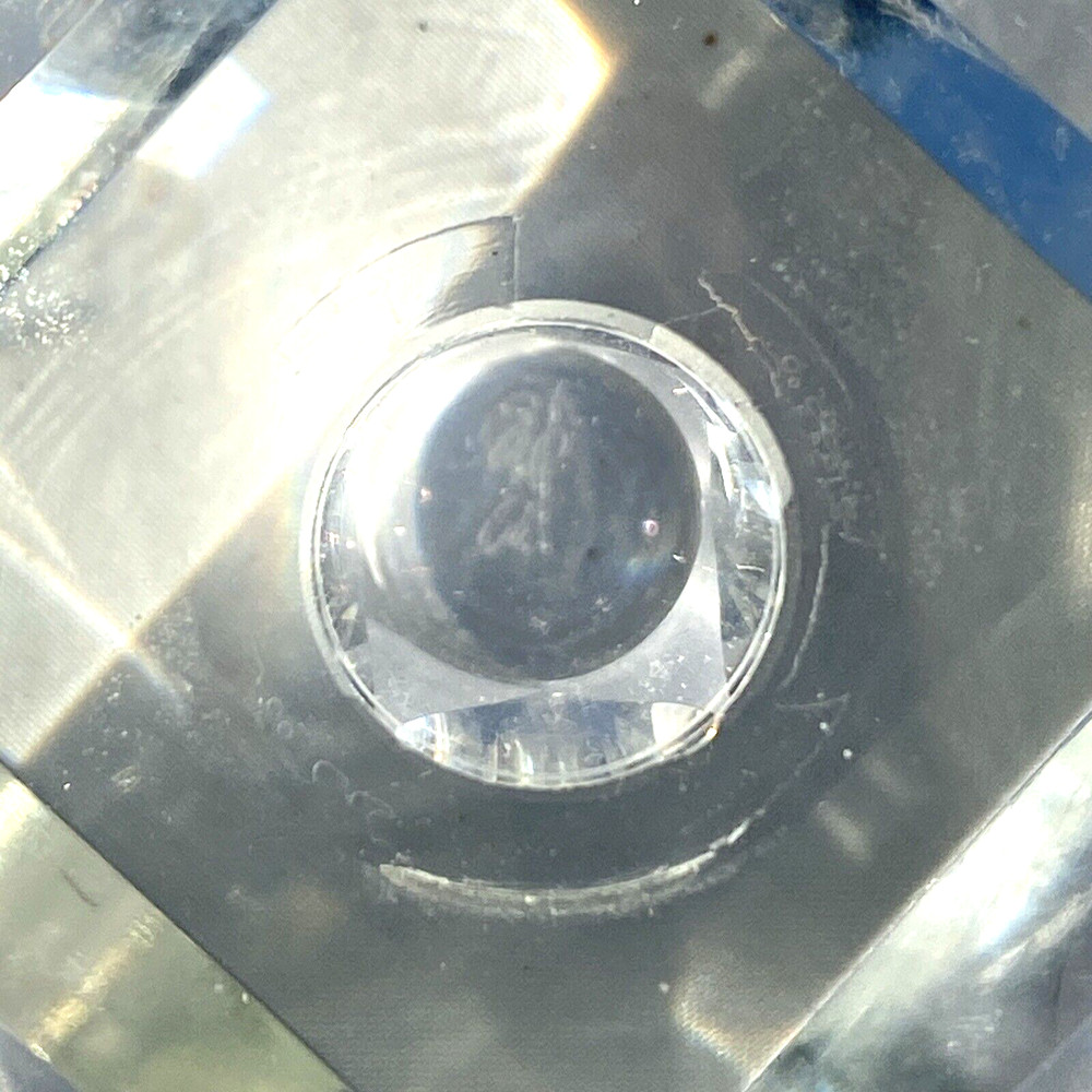 Olig Cassini Crystal Perfume Bottle**