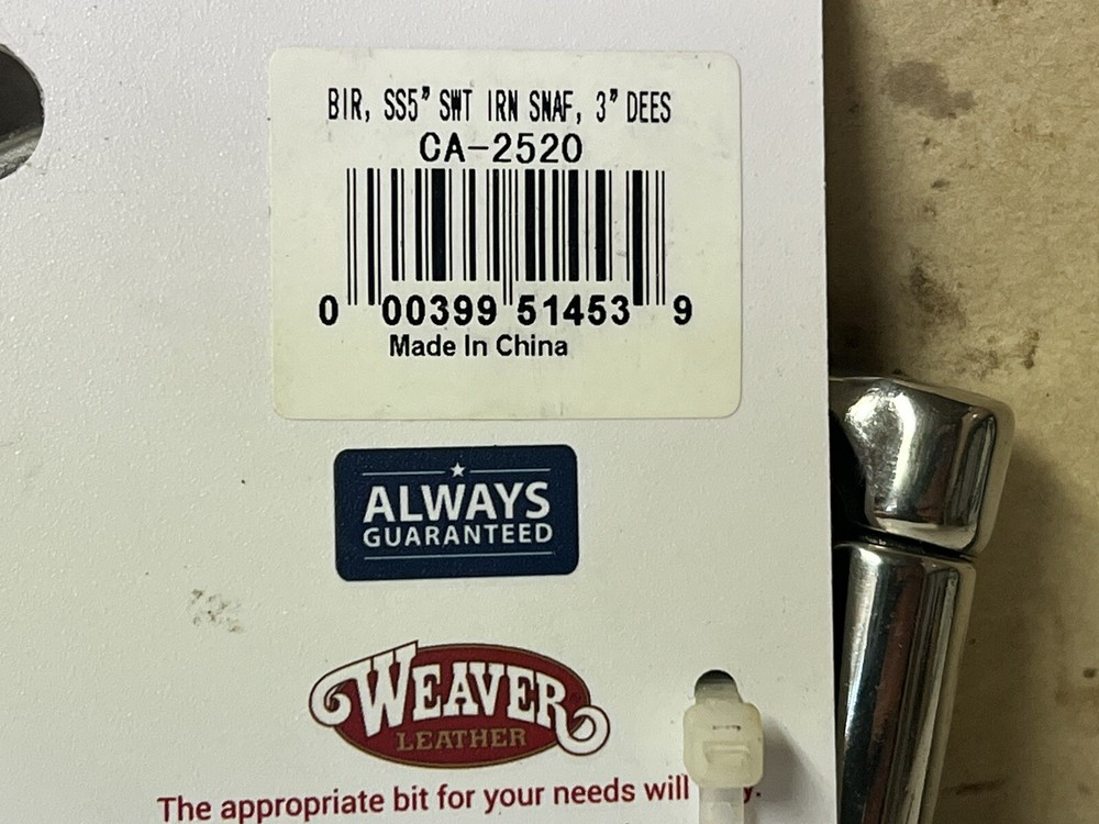 Weaver CA-2520 Offset D-Ring Bit