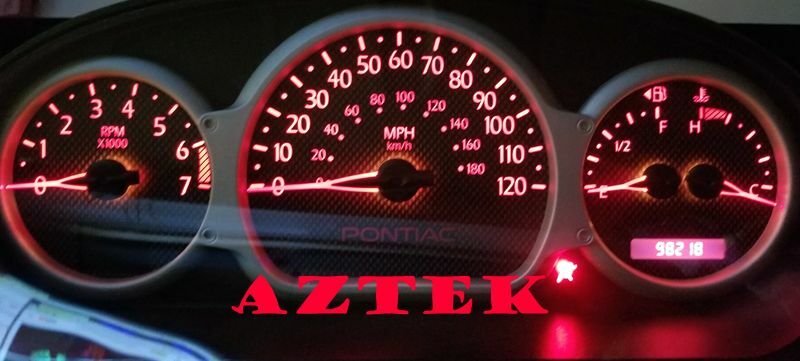 2003 to 2005 PONTIAC AZTEK INSTRUMENT CLUSTER CORE CHARGE