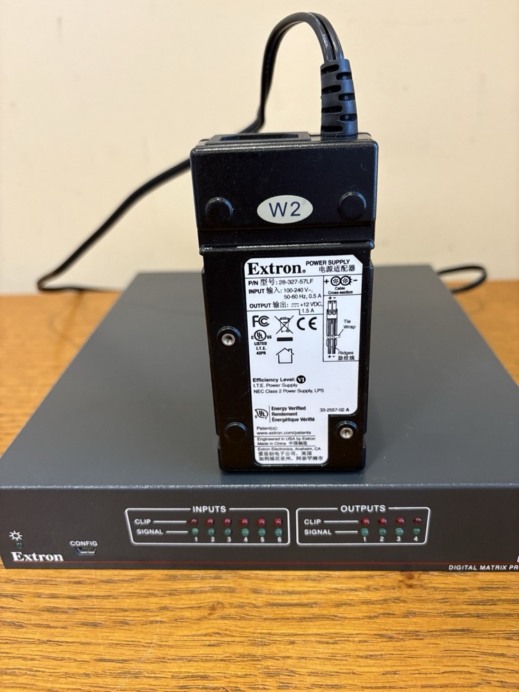 Extron DMP 64 Digital Matrix Processor With Power Supply - FREE SHIPPING