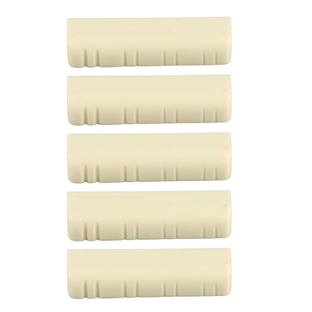 ♡ 5Pcs Mandolin Bridge Nut 8 String Plastic 3.5cm Universal Instrument For