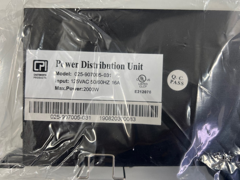 Chatworth Power Distribution Unit 025-907005-031