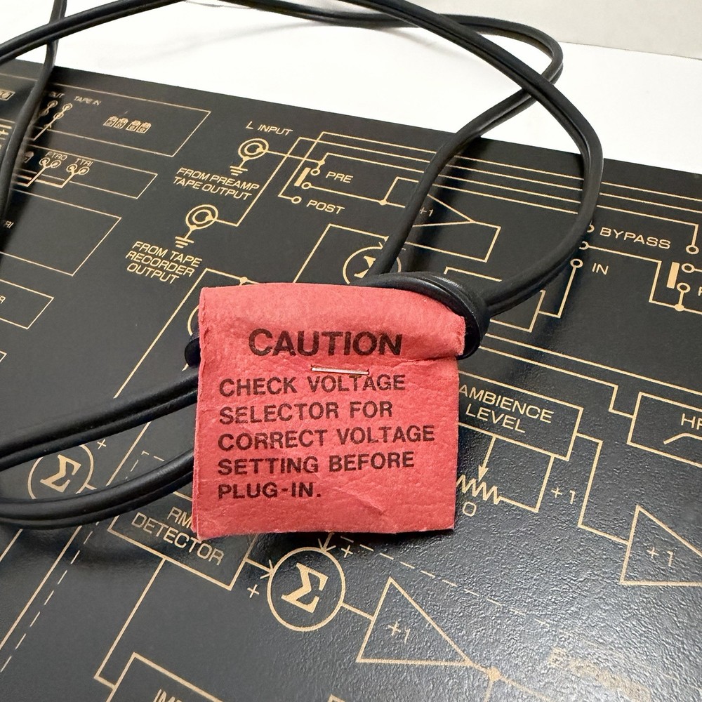 dbx 1BX-DS Dynamic Range Expander Processor Tested Working Vintage Japan