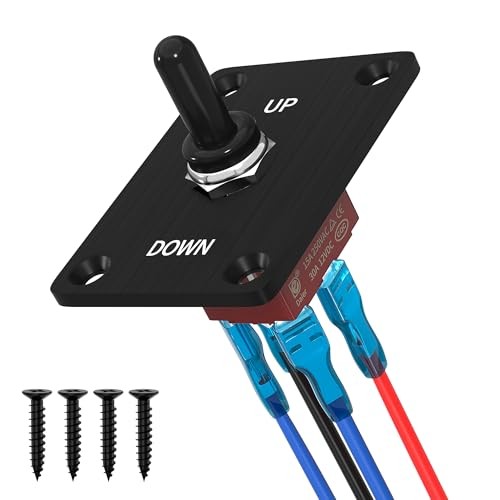 Reverse Polarity Toggle Reverse Polarity (ON)-Off-(ON) with Panel and Wire