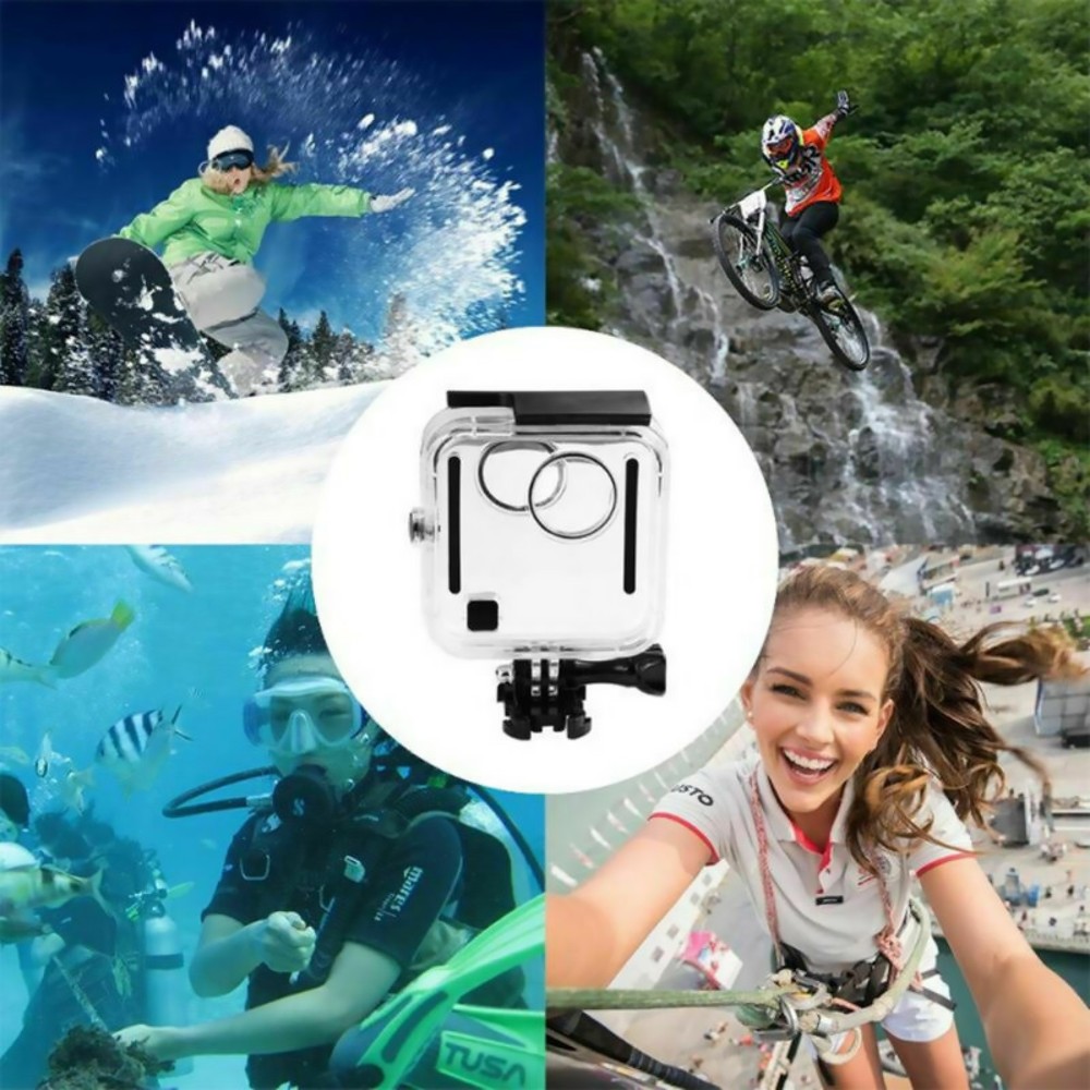 Waterproof Protective Case Shell With Wrench&Bracket For GoPro Fusion Camera