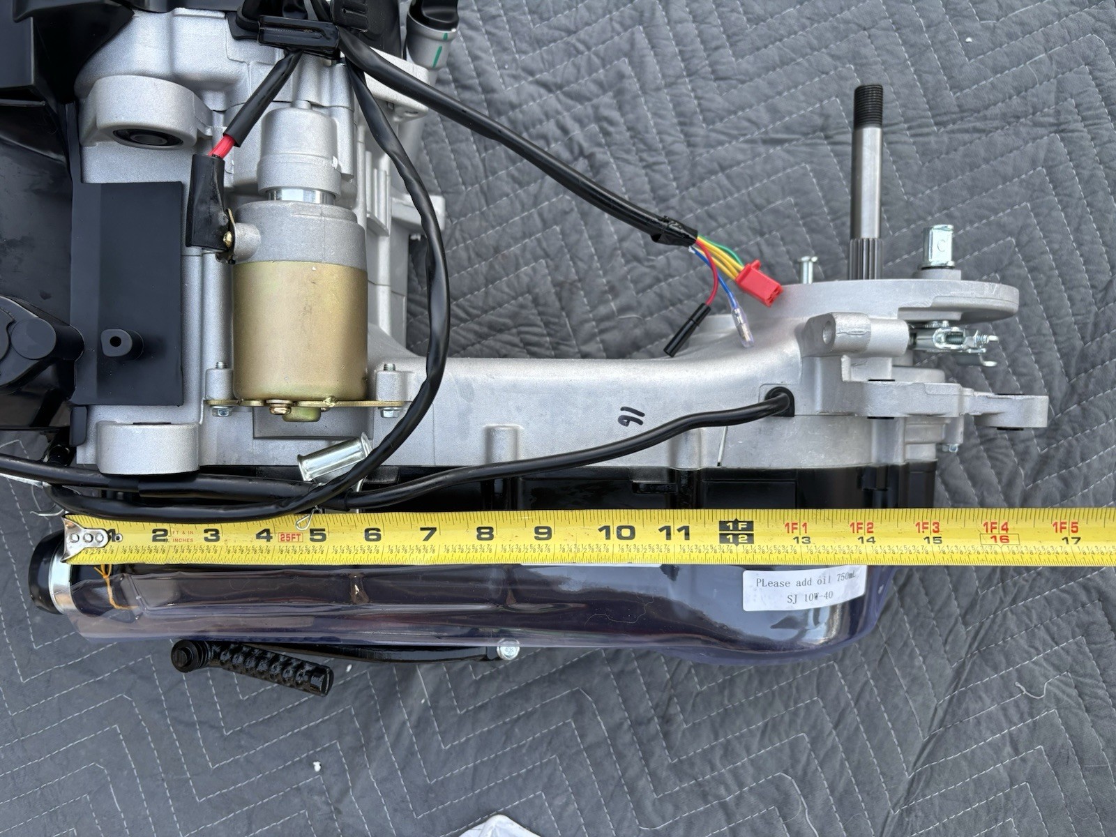 GY6 180CC SCOOTER ENGINE BIG BORE LONG CASE ATV GO KART 63MM