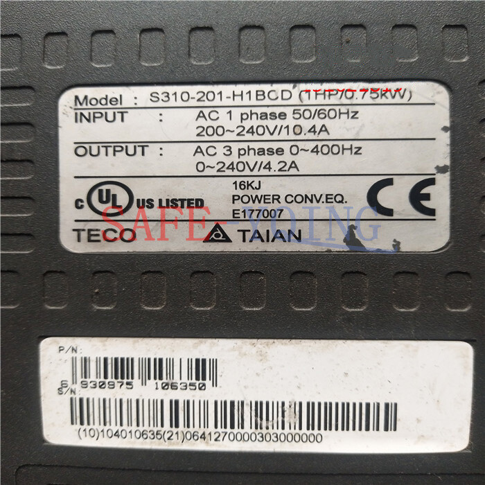 ONE TECO S310-201-H1BCD USED