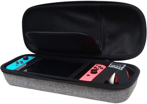 Surge Travel Case: Grey for Nintendo Switch [New ]