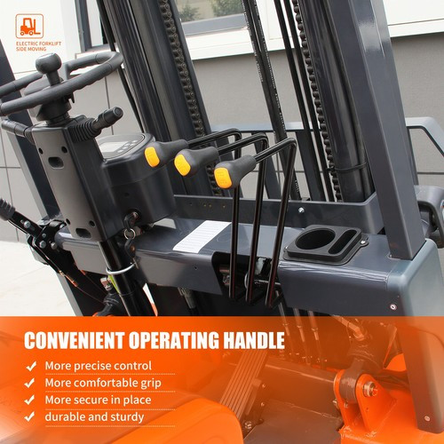 Electric Forklift 2.5Ton 5500lbs W/60V 70Ah Charger Side Shift Solid FREE SHIP