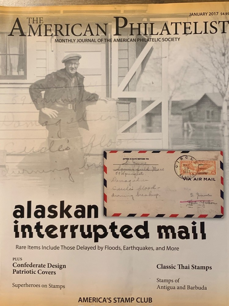 American Philatelist Magazine  2017,  January