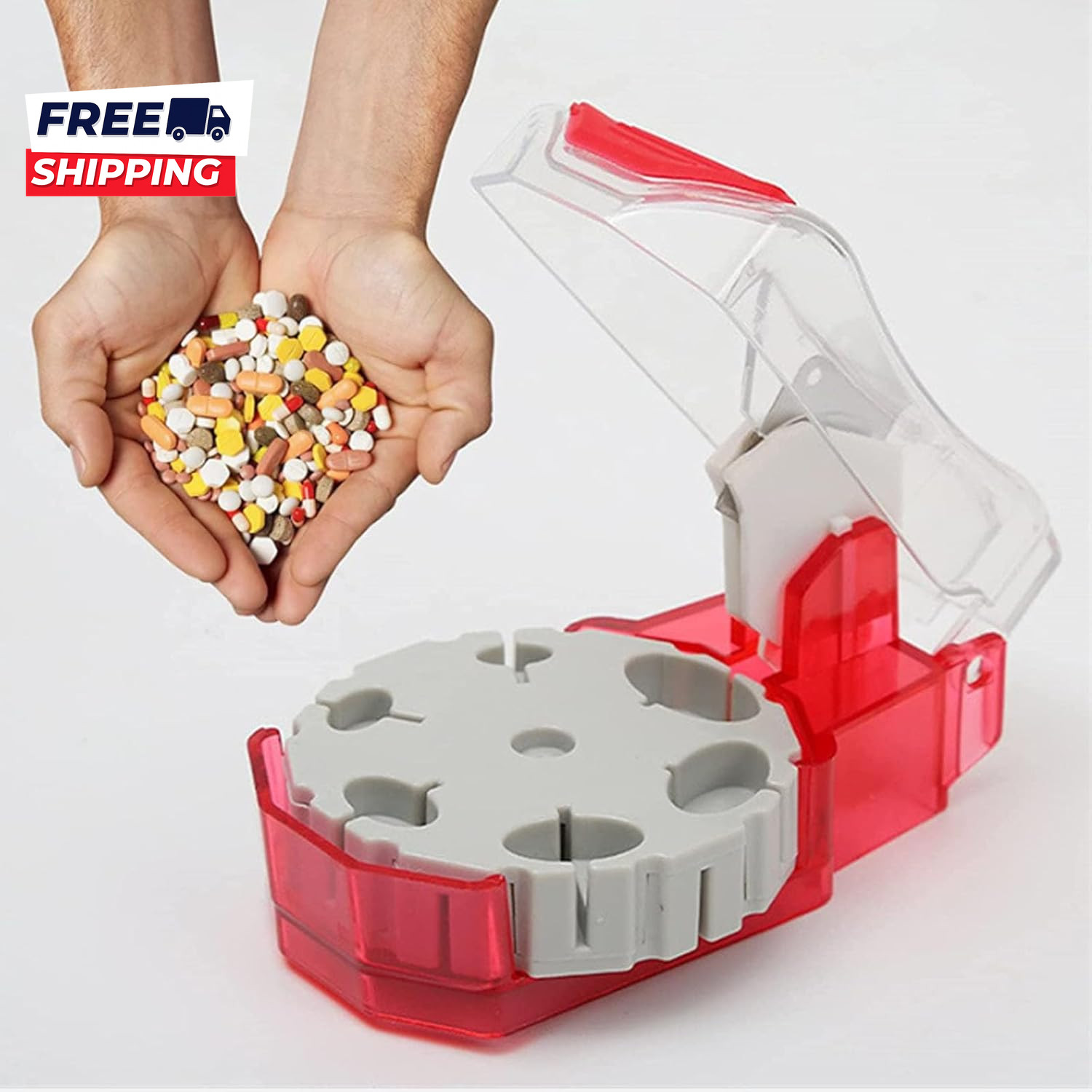 Perfect Pill Cutter Pill Splitters for Small/Large Pills Cuts up to 14 Different