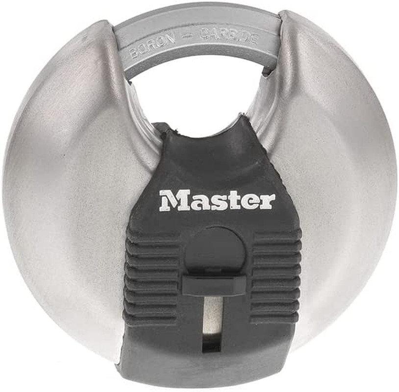 MASTERLOCK M40XKADCCSEN 70Mm Disc Padlock, 2-3/4"