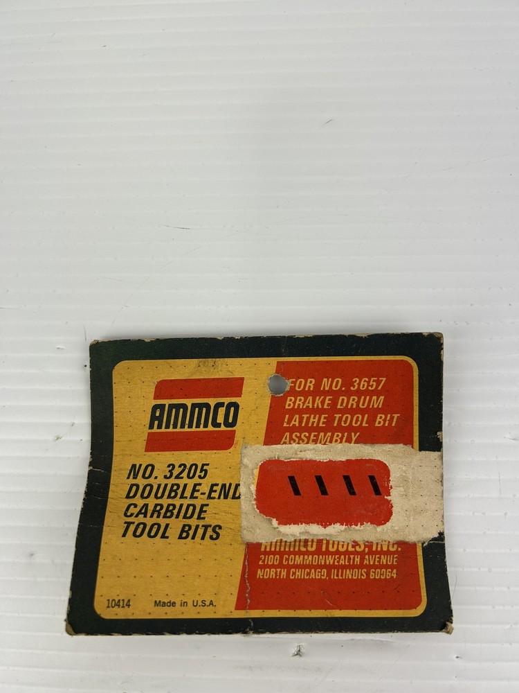 Ammco 3205 Double-End Carbide Tool Bits