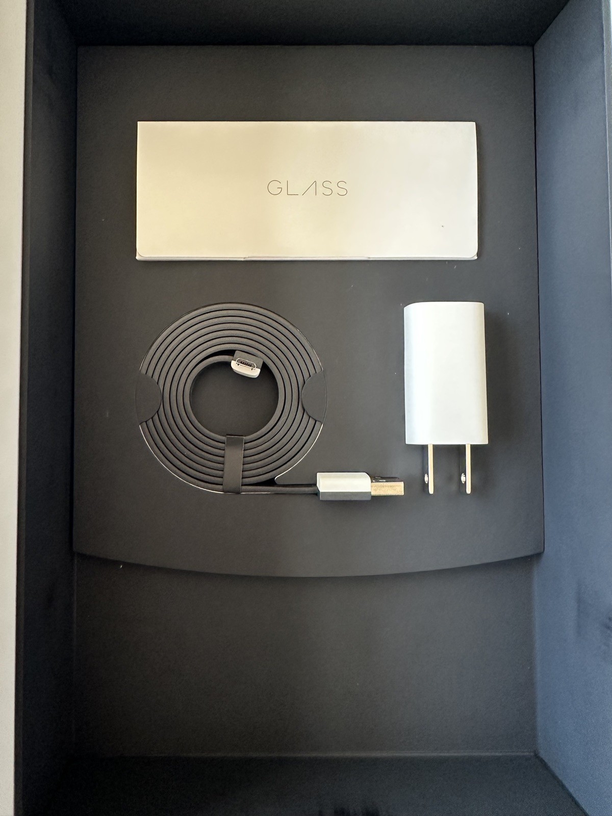 COTTON NEW UNOPENED IN BOX Google Glass Explorer Edition V3 XE-C FULL KIT