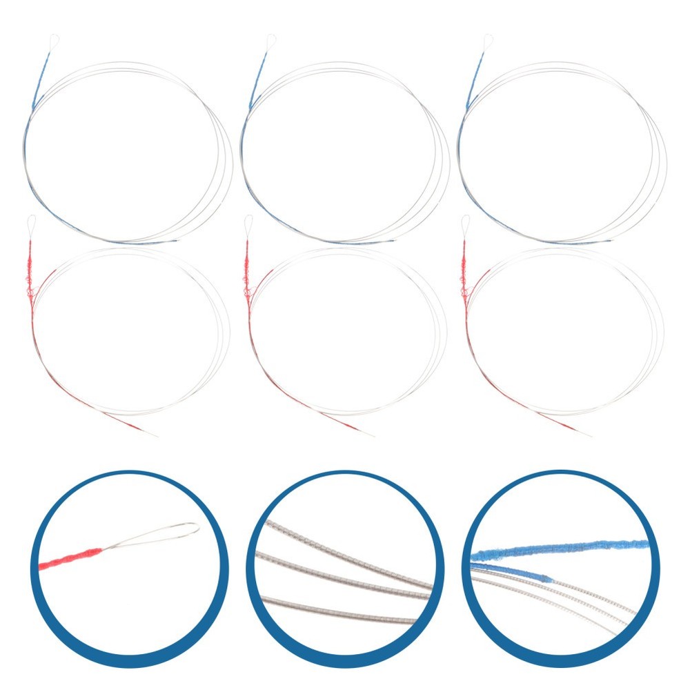 3 Sets Professional Erhu Strings Music Wire Inside and Outside Strings Erhu