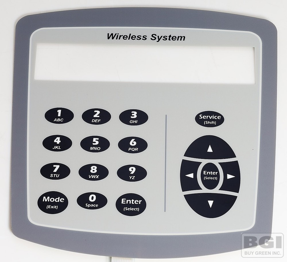 Numeric Keypad Keyboard For 3M XT-1 Wireless Drive Thru Intercom Base Station 1B