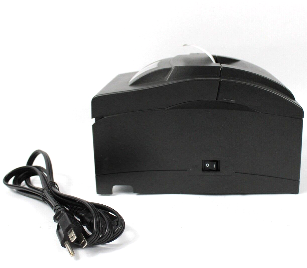 Star SP700 SP742 Dot Matrix POS Receipt Printer w AC Ethernet Black Tested EXC
