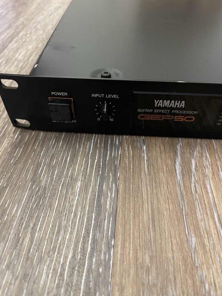 Yamaha GEP50 Guitar Effects Processor – Multi-Effects Rack Unit