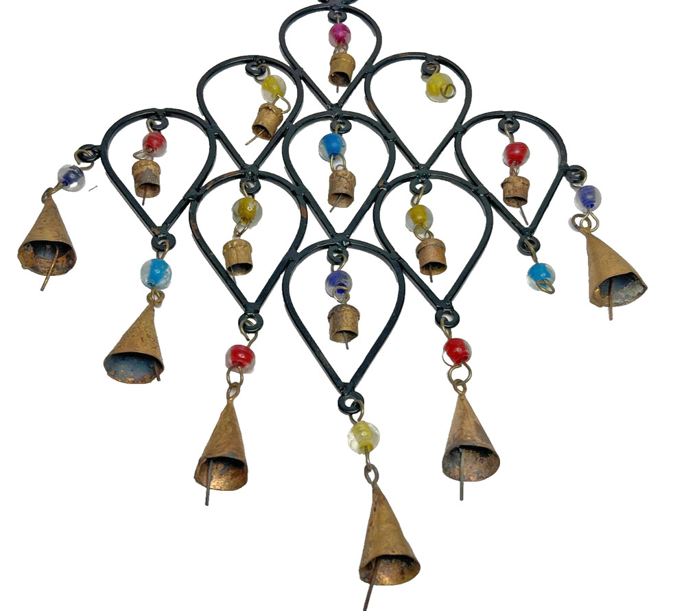 Metal Copper Bells Wind Chimes - Missing Two Bells