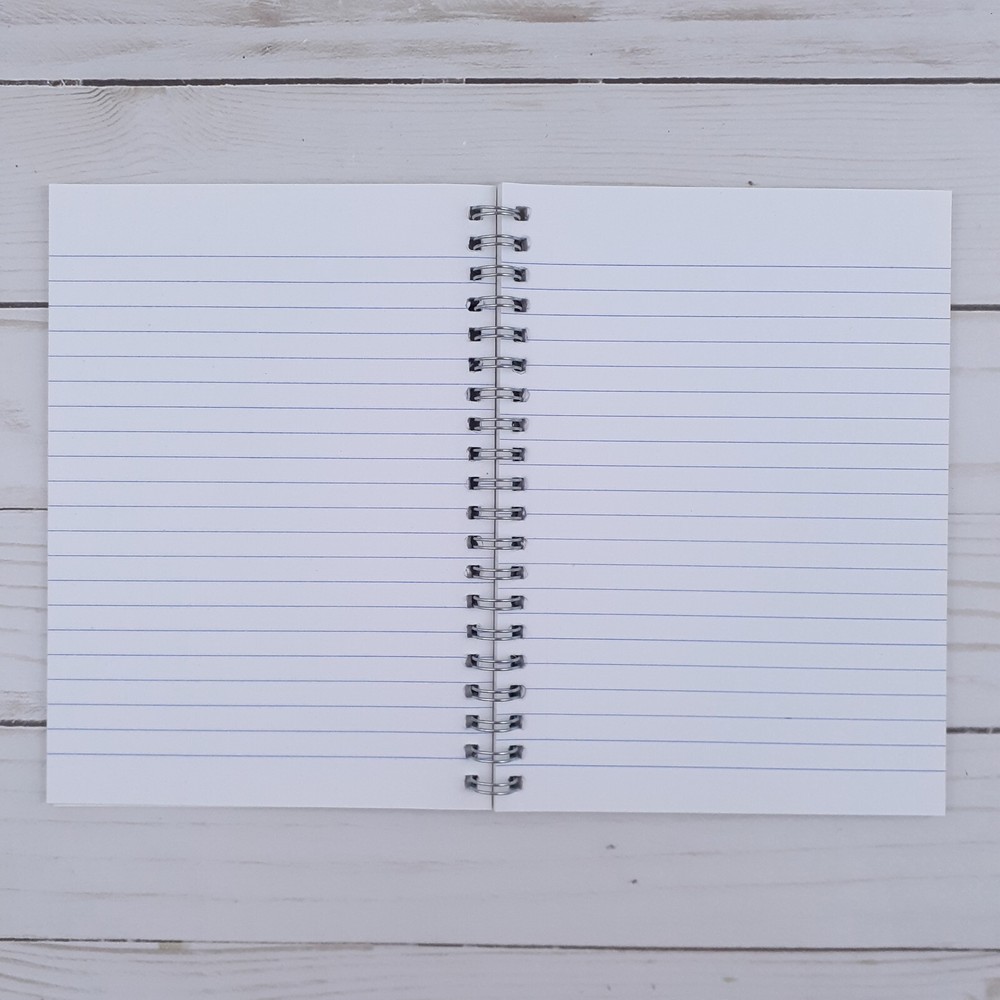 Journal Notepad Notebook Live Inspired Lined Sheets 5x7