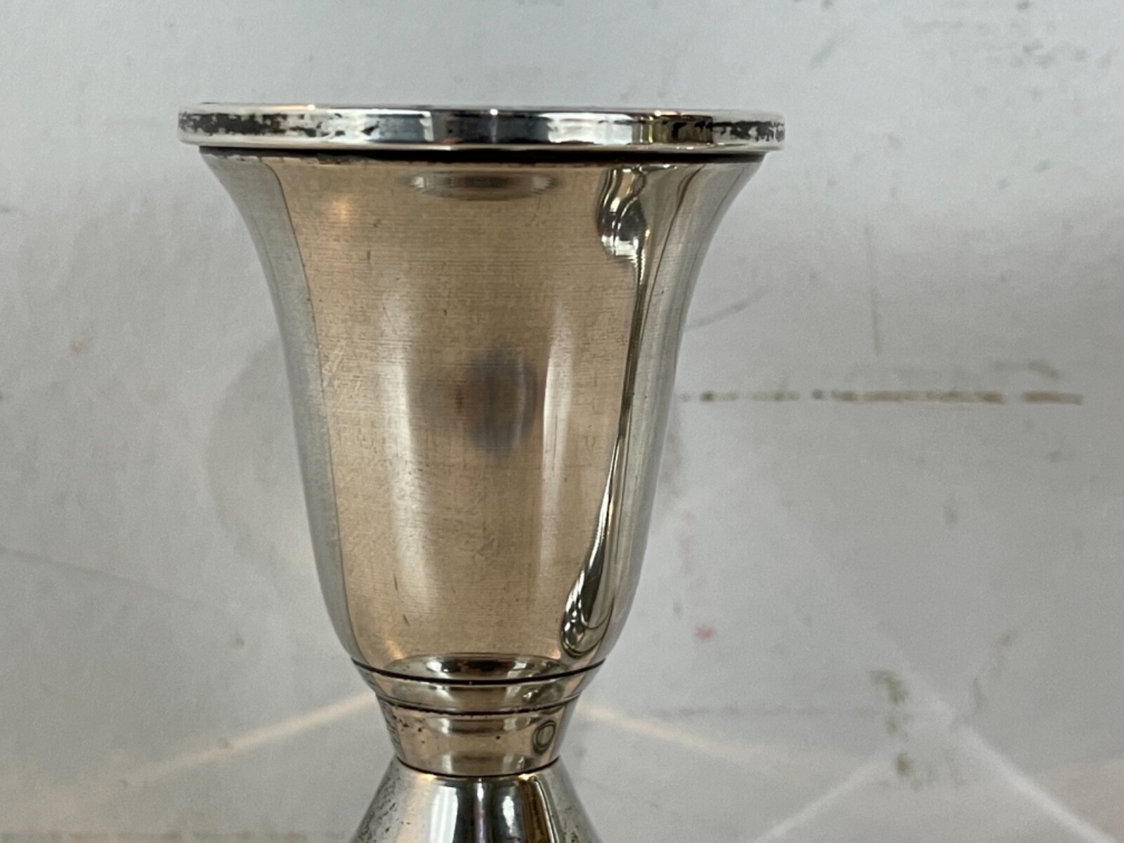 Vintage Towle Sterling Pair of Weighted Candle Holders #512