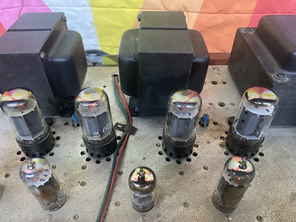 Vintage EICO 2080 Tube Amplifier—Working Condition