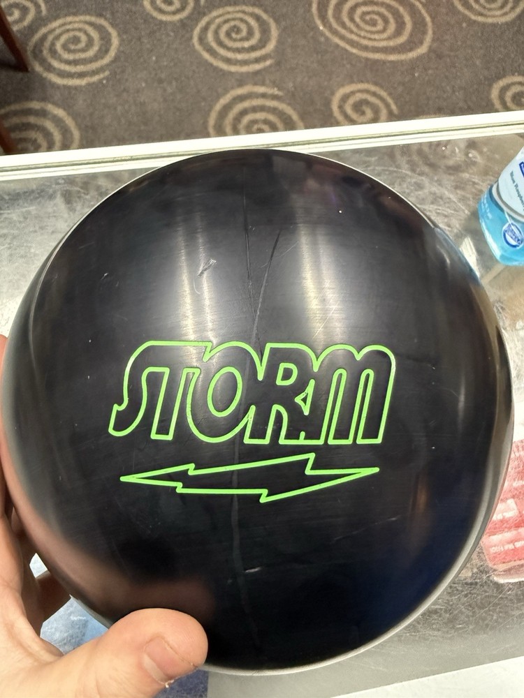 15lb Storm Pitch Black Plugged