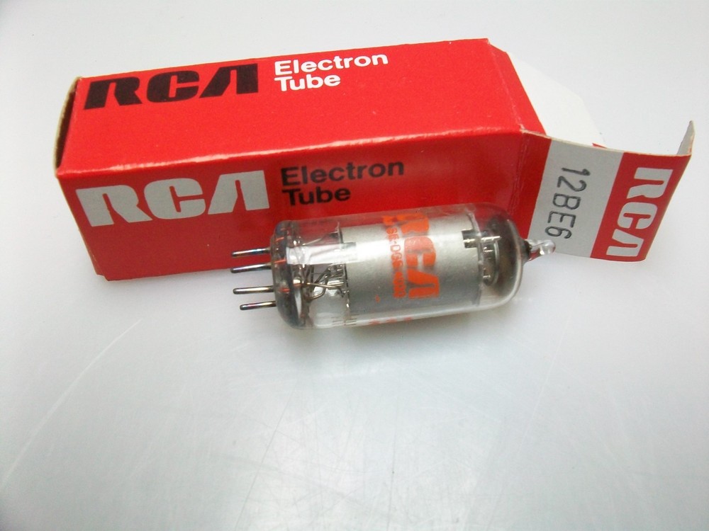SLEEVE OF 5 RCA 12BE6 TUBES