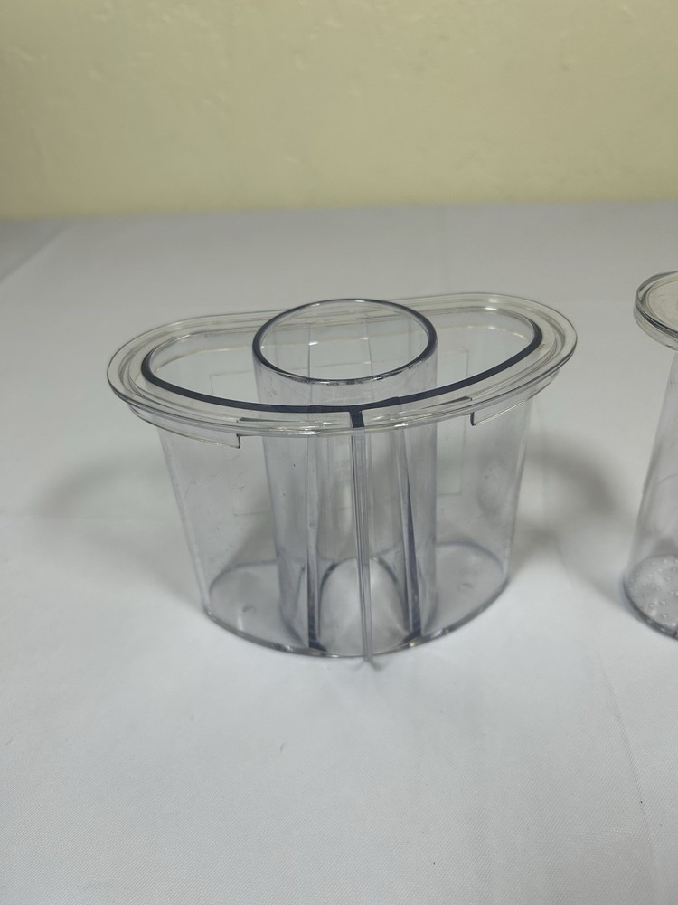 Hamilton Beach Food Processor Model 70580 OEM Replacement Part - Chute + Pusher