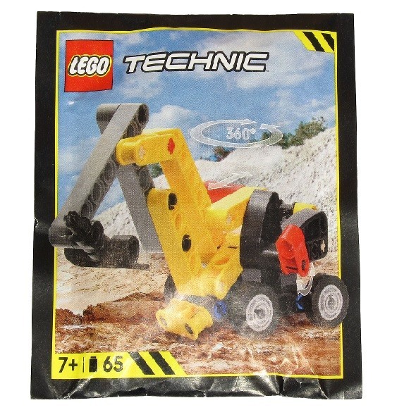 LEGO Technic Wheeled Excavator Paper Bag 412504 (SEALED)