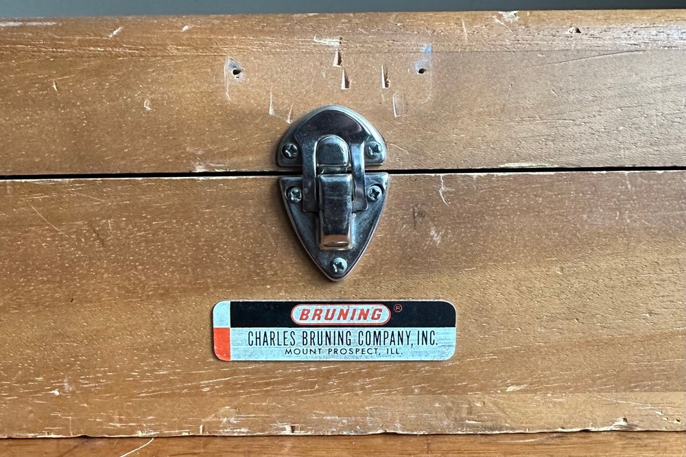 Vintage Charles Bruning 1"-100" Curve Set Engineering Drafting Tools-34 Curves