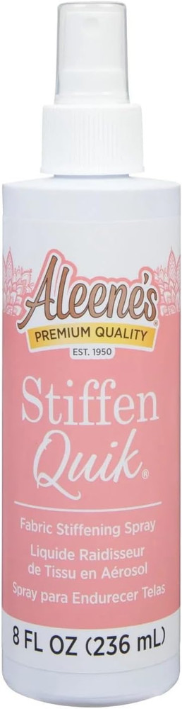 15581 Stiffen-Quick Fabric Stiffening Spray 8Oz,Original Version, Packaging May