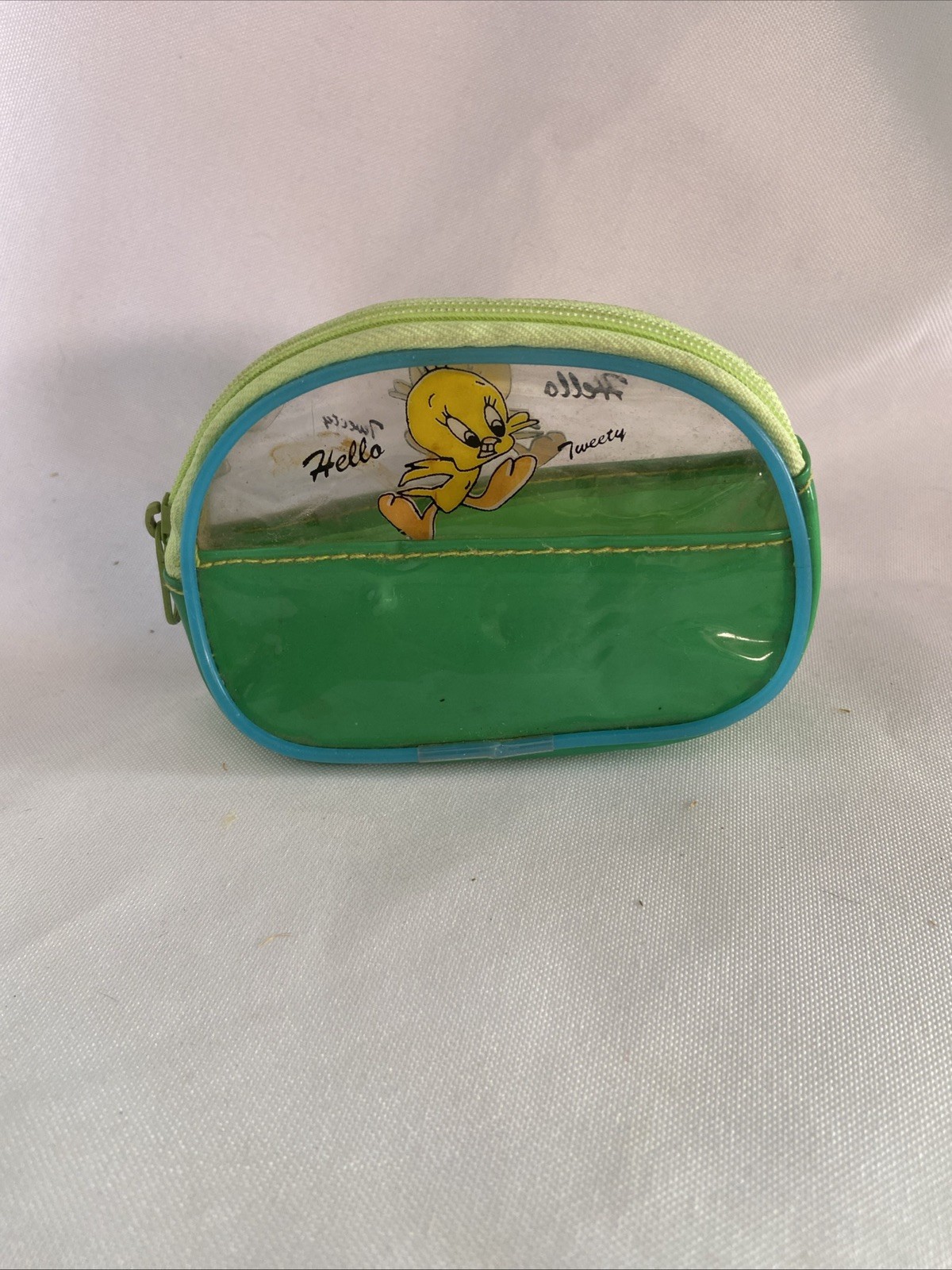 Vintage 1990’s Tweety Bird Plastic Zipper Coin Purse