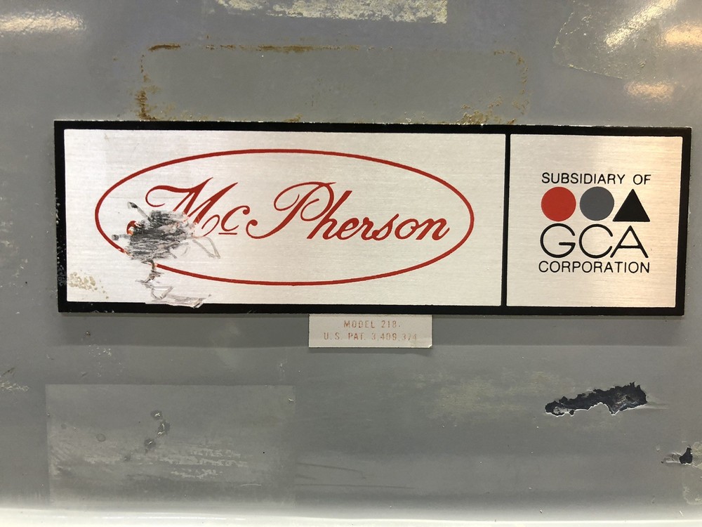 McPherson 218 SPECTROMETER WITH PRINCETON INSTRUMENTS IRY-700 CAMERA UNTESTED