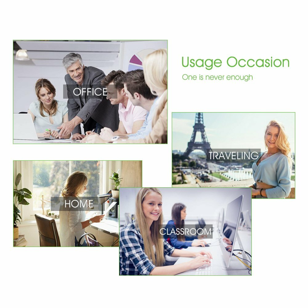 Awinner Charger for Fitbit Charge 2 - Replacement USB \ Charging Cable-2 Pack