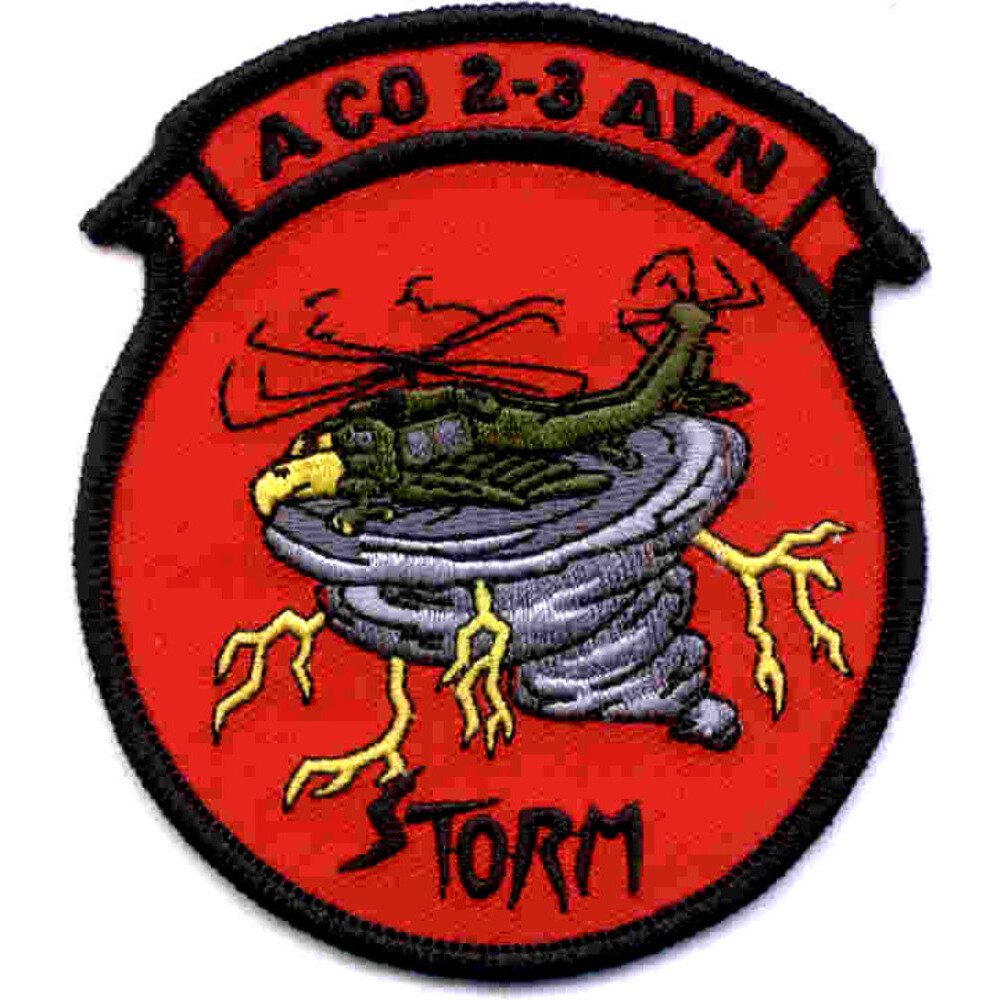 2nd Battalion 3rd Aviation Regiment A Company Patch