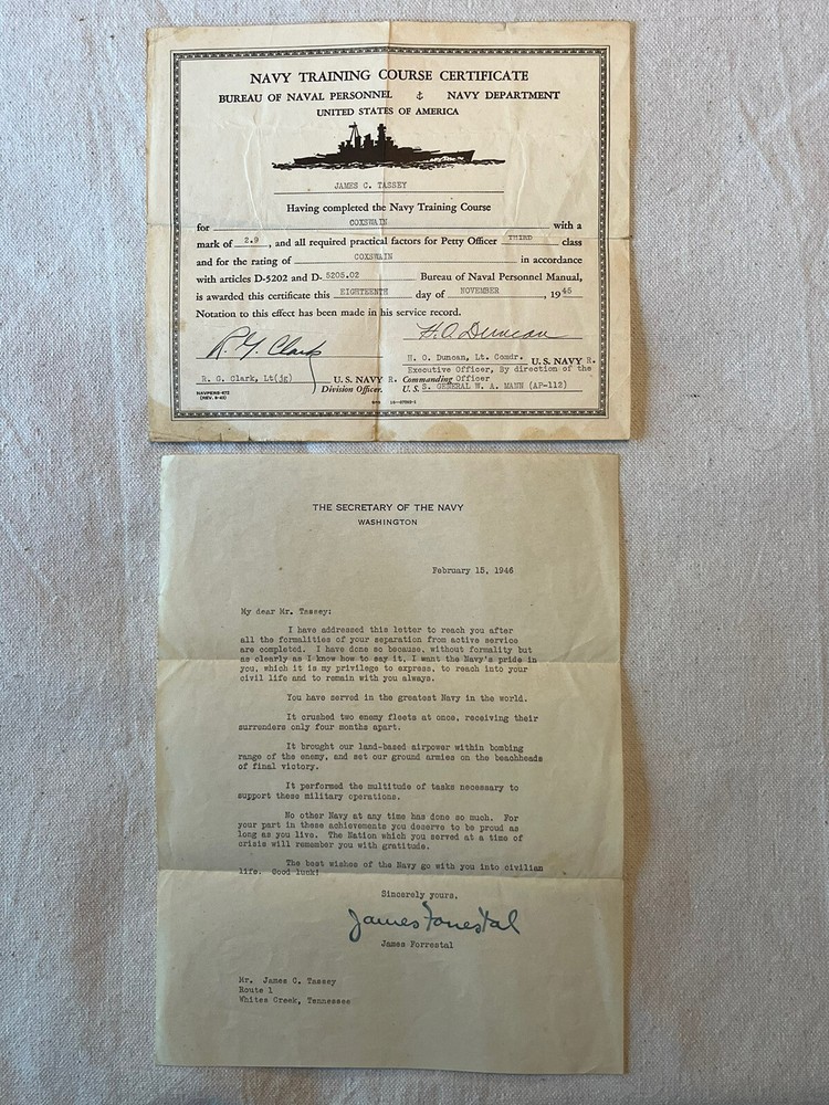 WWII Navy Seamans Operations Quilt USS Gen. WA Mann