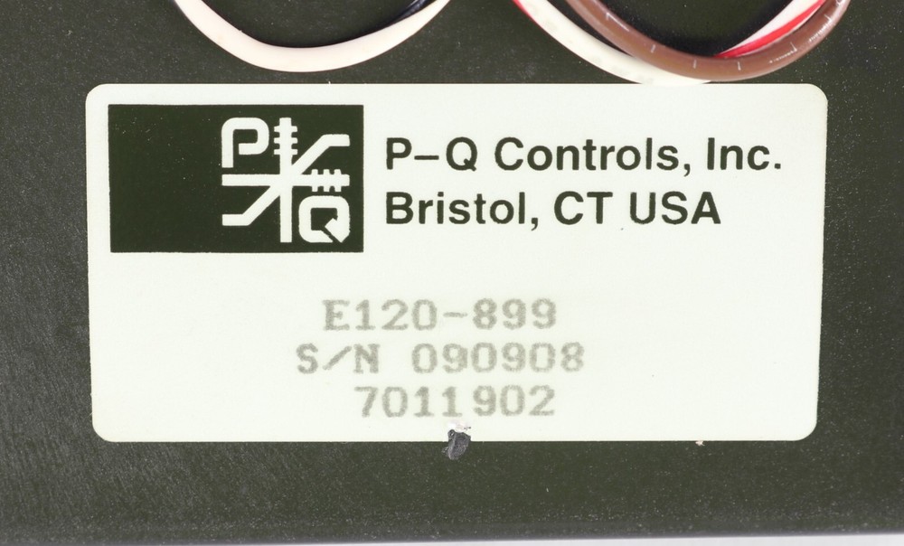 New E120-899 PQ Controls Electrical Assembly