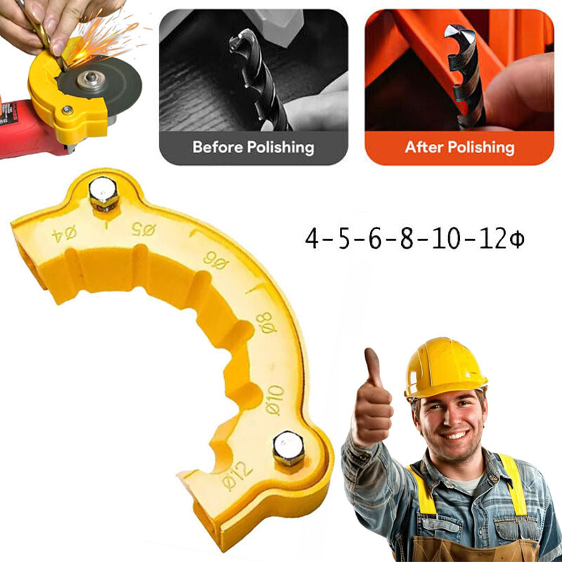 Drill Bit Sharpener For All Bits For Angle Grinder Attachment Drill Sharpener