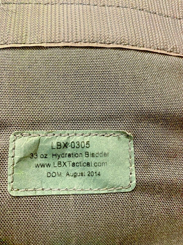 LBX-0305 33oz Hydration Pouch -Wolfe Gray LBT LBX
