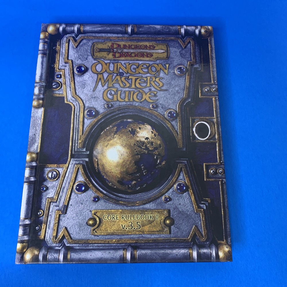 Dungeon Master's Guide Dungeons & Dragons Core Rulebook II v.3.5 D20 Nice No Map