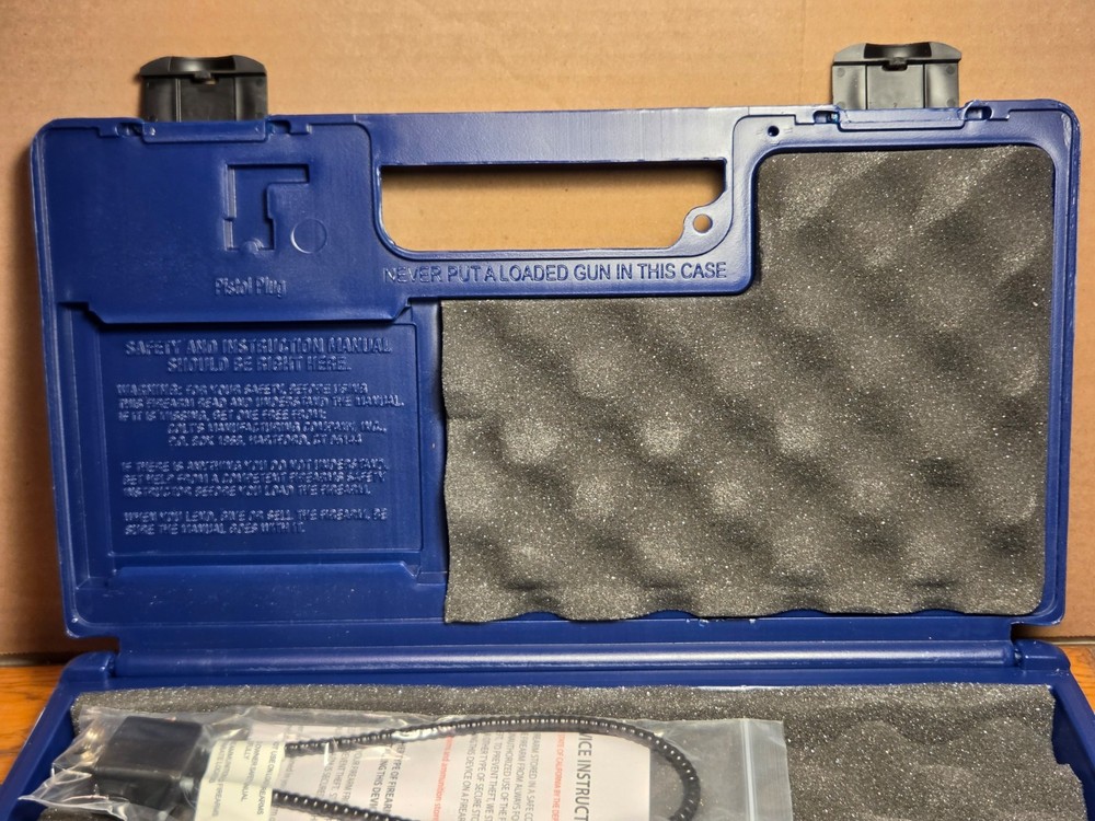 Colt Python Hard Case Factory Box With Cable Lock